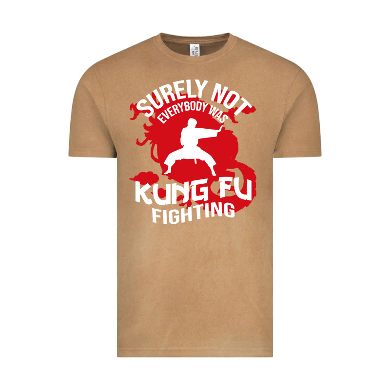 Surely Not Everybody Was Kung Fu Fighting Vintage Tee by artisFamous | Teevron