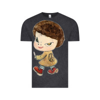 Vintage Black Little Yoshitomo Knives Vintage Tee - artisFamous