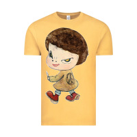 Vintage Mustard Little Yoshitomo Knives Vintage Tee - artisFamous