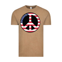 Vintage Coffee United states peace symbol Vintage Tee - artisFamous