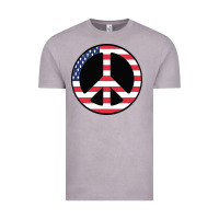 Vintage Zinc United states peace symbol Vintage Tee - artisFamous