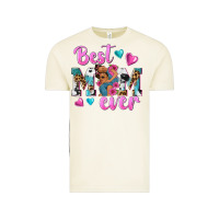 Vintage Arctic Best Mom Ever Afro Woman Vintage Tee - texasbilliewilder
