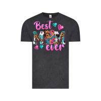 Vintage Black Best Mom Ever Afro Woman Vintage Tee - texasbilliewilder