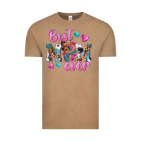 Vintage Coffee Best Mom Ever Afro Woman Vintage Tee - texasbilliewilder