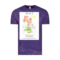 Cloud Purple DALI teatro museo figueras Vintage Tee - artisFamous
