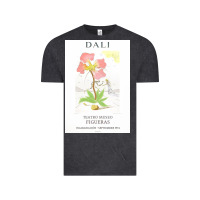 Vintage Black DALI teatro museo figueras Vintage Tee - artisFamous
