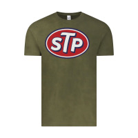 Vintage Olive stp motor oil distressed Vintage Tee - artisFamous