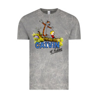 Cloud Rock calvin hobbes Vintage Tee - artisFamous
