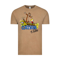 Vintage Coffee calvin hobbes Vintage Tee - artisFamous