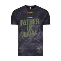 Cloud Black World's Greatest Father-In-Law - Dad and Grandpa Vintage Tee - artisFamous