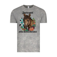 Cloud Rock Just A Girl Who Loves Horses Vintage Tee - artisFamous
