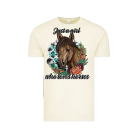 Vintage Arctic Just A Girl Who Loves Horses Vintage Tee - artisFamous