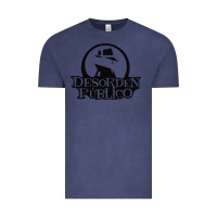 Vintage Denim desorden publico Vintage Tee - artisFamous