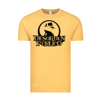 Vintage Mustard desorden publico Vintage Tee - artisFamous
