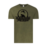 Vintage Olive desorden publico Vintage Tee - artisFamous