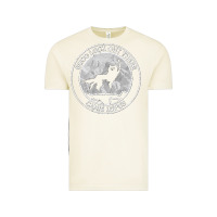 Vintage Arctic fantastic mr fox wolf canis mountain Vintage Tee - artisFamous