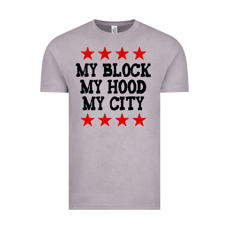 My Block My Hood My City Vintage Tee by artisFamous | Teevron