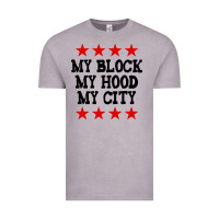 Vintage Zinc my block my hood my city Vintage Tee - artisFamous