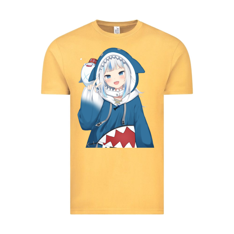 Smile Beautiful Gawr Gura Vintage Tee by artisFamous | Teevron