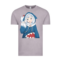 Vintage Zinc Smile Beautiful Gawr Gura Vintage Tee - artisFamous