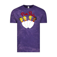 Cloud Purple pin pals The Simpsons Vintage Tee - artisFamous