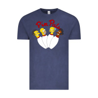 Vintage Denim pin pals The Simpsons Vintage Tee - artisFamous