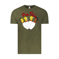 Vintage Olive pin pals The Simpsons Vintage Tee - artisFamous