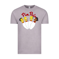 Vintage Zinc pin pals The Simpsons Vintage Tee - artisFamous