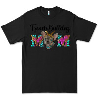 Black french bulldog mom Premium Tee - RanaPortraitStore