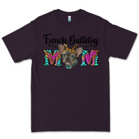 Plum french bulldog mom Premium Tee - RanaPortraitStore