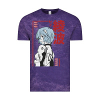 Cloud Purple aesthetic evangelion Vintage Tee - artisFamous
