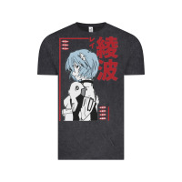 Vintage Black aesthetic evangelion Vintage Tee - artisFamous