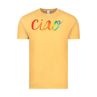 Vintage Mustard ciao italian saying Vintage Tee - artisFamous