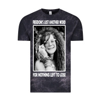 Cloud Black vintage janis arts joplin Vintage Tee - artisFamous