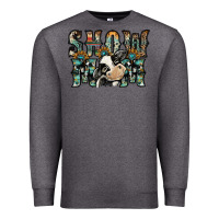 Charcoal Heather show mom Premium Sweatshirt - SublimationCraftShop