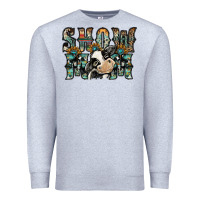 Heather Grey show mom Premium Sweatshirt - SublimationCraftShop