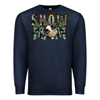 Navy show mom Premium Sweatshirt - SublimationCraftShop