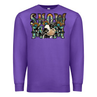 Purple show mom Premium Sweatshirt - SublimationCraftShop