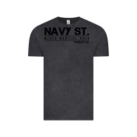 Vintage Black navy street kingdom mma mixed martial arts Vintage Tee - artisFamous