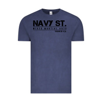 Vintage Denim navy street kingdom mma mixed martial arts Vintage Tee - artisFamous