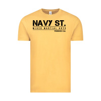 Vintage Mustard navy street kingdom mma mixed martial arts Vintage Tee - artisFamous