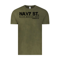 Vintage Olive navy street kingdom mma mixed martial arts Vintage Tee - artisFamous