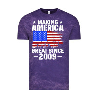 Cloud Purple vintage making america great since 2009 Vintage Tee - artisFamous