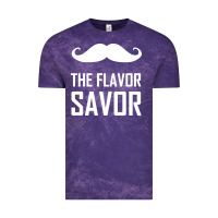 Cloud Purple mustache the flavor savor Vintage Tee - artisFamous