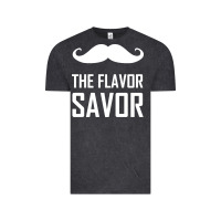 Mustache The Flavor Savor Vintage Tee | Teevron