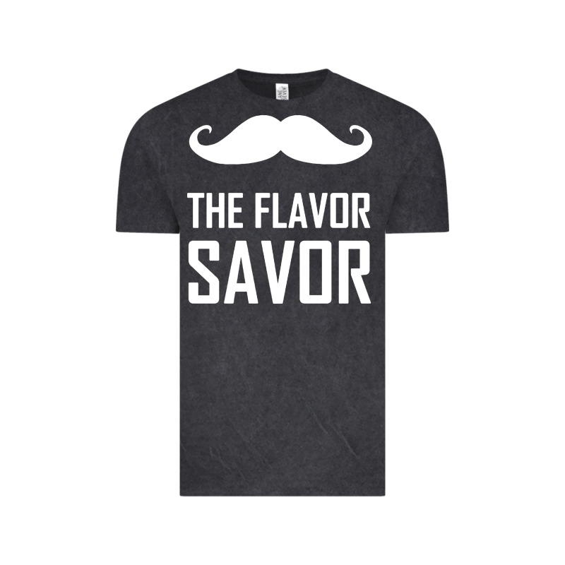 Mustache The Flavor Savor Vintage Tee by artisFamous | Teevron