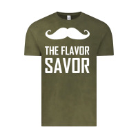 Vintage Olive mustache the flavor savor Vintage Tee - artisFamous