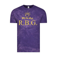 Cloud Purple rbg ruth bader ginsburg Vintage Tee - artisFamous