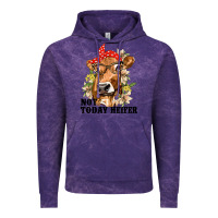 Cloud Purple Cute Heifer Vintage Hoodie - texasbilliewilder