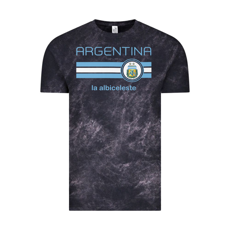 Soccer Argentina Jersey Argentinian Football La Albiceleste Vintage Tee by artisFamous | Teevron